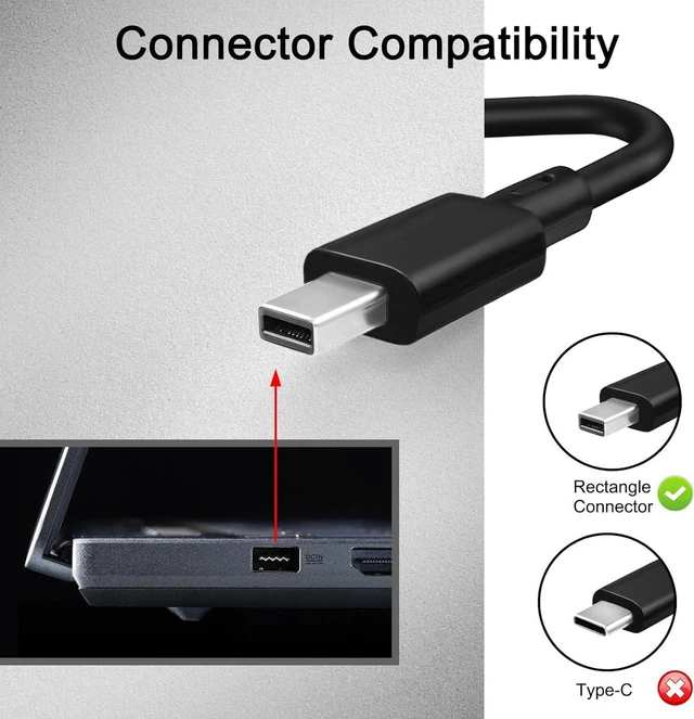 Alt view image 3 of 6 - 180W 20V 9A Laptop Charger Compatible with Asus Zephyrus G14 2024 GA403 GA403U GA403UI GA403UV GA403UU Gaming Notebook AC Power Supply Adapter with Cord, NOT for Zephyrus G14 2025