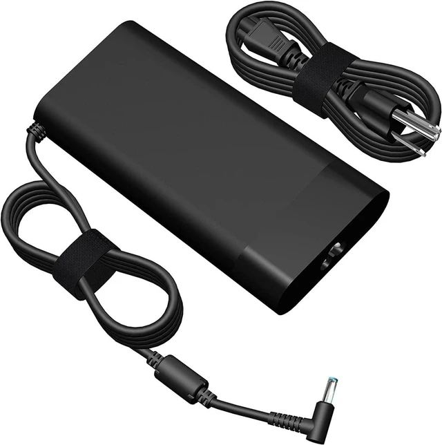 Alt view image 2 of 6 - 150W 19.5V 7.7A Laptop Charger Compatible with HP OMEN 15 17, Pavilion Gaming 15 17, ZBook 15 15v 15u G3 G4 G5 G6 Notebook, TPN-CA11 TPN-DA09 L32661-001 Replacement AC Power Supply Adapter with Power