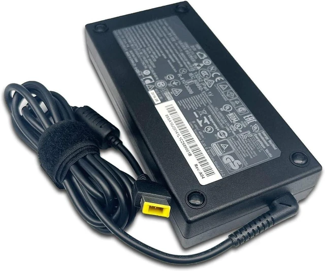 Alt view image 7 of 7 - 150W 20V 7.5A Slim Tip Laptop Charger PA-1151-72 54Y8926 AC Power Adapter Compatible with Lenovo S4040 A8150 A740 A7200 A540 Notebook Replacement Power Supply with Power Cord