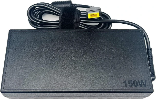 Alt view image 4 of 7 - 150W 20V 7.5A Slim Tip Laptop Charger PA-1151-72 54Y8926 AC Power Adapter Compatible with Lenovo S4040 A8150 A740 A7200 A540 Notebook Replacement Power Supply with Power Cord