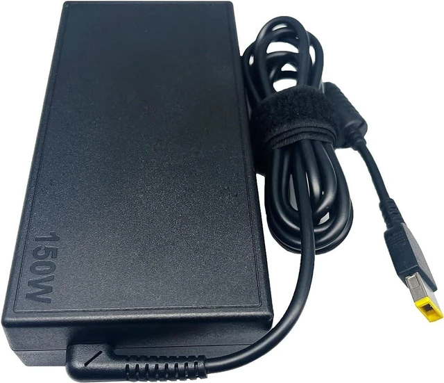 Alt view image 3 of 7 - 150W 20V 7.5A Slim Tip Laptop Charger PA-1151-72 54Y8926 AC Power Adapter Compatible with Lenovo S4040 A8150 A740 A7200 A540 Notebook Replacement Power Supply with Power Cord