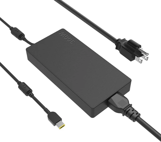 Main image of 300W/230W/170W AC Laptop Charger Power Adapter Compatible with Lenovo Legion 5 7 5P C7 S7 Y540 Y545 Y740 Y730 Y900 Y910 Y920 Y7000, ThinkPad P1 P73 P53 P72 P52 P71 P51 P70 Notebook With Power Cord