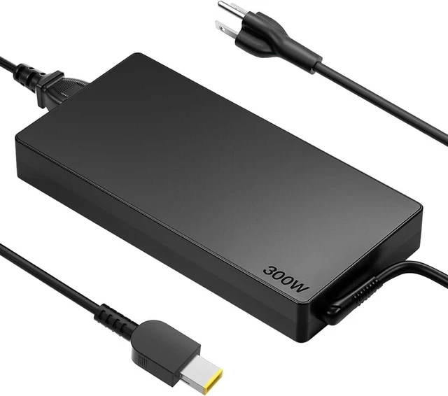 Main image of 300W Slim Laptop Charger 20V 15A AC Power Adapter Compatible with Lenovo Legion 9i 7 7i 5i 5 Pro 16IRH8 16IRX9 16IRX8H 16IRX8, Replaces ADL300SLC3A ADL300SDC3A, for RTX 4060 4070 4080 4090 3050 Gaming