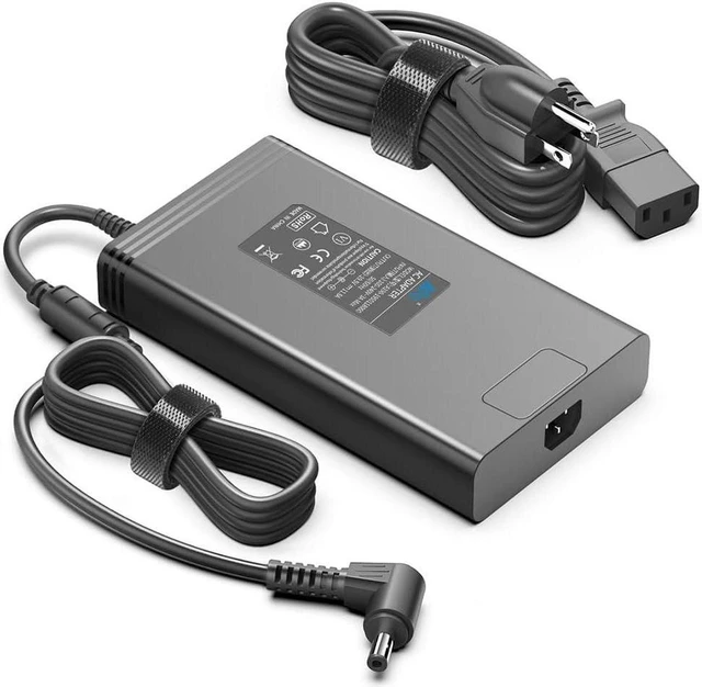 Main image of KFD 19.5V 11.8A 230W AC Adapter Gaming Laptop Charger for NUC X15 9 Extreme, MSI GS66 GS65 GS76 GS75 A17-230P1A, Gigabyte, Razer Blade Stealth RZ09, Minisforum MS-01 GMKtec EVO-X2 Mini PC Power Supply