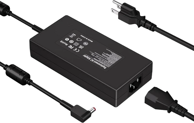 Main image of 19.5V 11.8A 230W Laptop Charger 5.5*1.7mm DC Tip AC Power Supply Adapter for Acer Nitro 5 16 17 14, Predator Helios 300 PH315-53 54 55, Triton 300 500, Aspire 7 A715-41G A715-42G Gaming Laptops