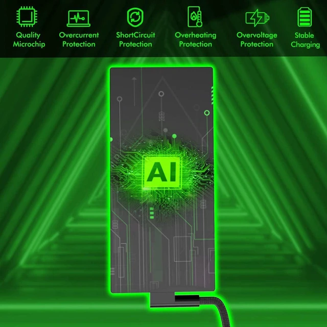 Alt view image 4 of 7 - 230W AC Laptop Charger Power Adapter Supply Cord for Razer Blade 14 15, GTX1060 GTX1070 RTX2070 RTX2080 RTX3060 RTX3070Ti RTX3080, Replace RC30-0248 RZ09-0369 RZ09-02386 Gaming Laptops