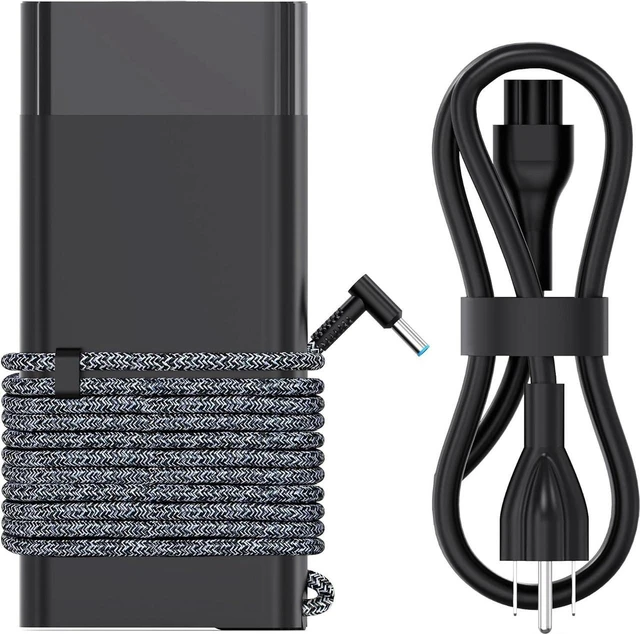 Main image of 200W AC Laptop Charger for HP Omen Pavilion 15 16 17 15t 17t Gaming Laptop, ZBook 15 15u Fury Studio Power G3 G4 G5 G6 G7 G8 Mobile Workstation Slim Power Supply Adapter