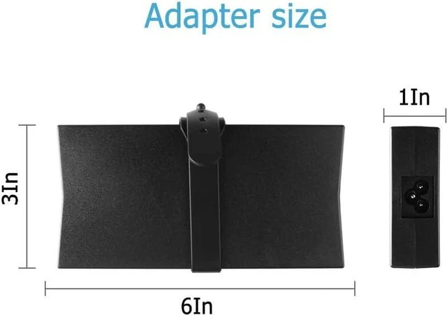 Alt view image 5 of 7 - 19.5V 7.7A 150W AC Laptop Charger Adapter, Compatible with Dell DA150PM100-00, Alienware M14X R2 P18G P18G002, Alienware 14 R1, XPS 17 L701X L702X, Inspiron One 2320, 150W Power Supply with Cord