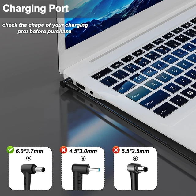 Alt view image 5 of 5 - 240W AC Laptop Charger Power Supply for ASUS ROG Zephyrus G14 G15 G16 ADP-240EB B, M16 M15 S15 S17 GU604 GU603Z GU603H GU603ZW GU603ZE GA402 GA402RK GA402RJ GA402XI GA402XZ GA402XV, TUF A16 F15 Notebo