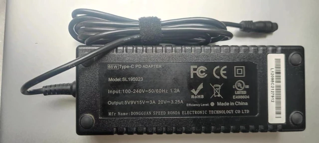 Alt view image 2 of 6 - 240W ADP-240EB B AC Laptop Charger Power Supply for ASUS ROG Zephyrus G14 GA402 GA402R GA402X GA402RJ GA402RK GA402NU GA402XV GA402XI GA402XZ GA402XY, TUF Gaming Notebook Adapter with Power Cord