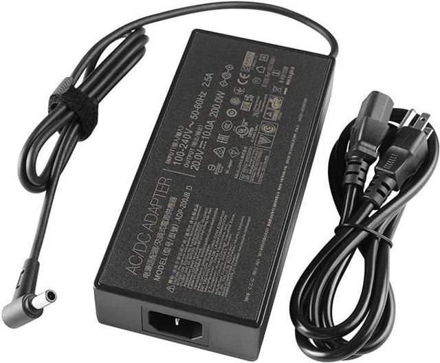 Main image of 200W AC Laptop Charger Power Supply ADP-200JB D ADP-200JB DA for ASUS TUF Gaming A15 F15 F17, ROG Zephyrus G15 GA503QM GA503QR GA503QS, TUF Dash F15 FX517ZR FX517ZM Notebook Adapter with Cord
