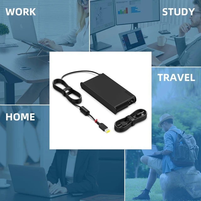 Alt view image 5 of 7 - 230W 20V 11.5A AC Laptop Charger for Lenovo Legion 5 7 5P C7 S7 Y540 Y545 Y740 Y730 Y900 Y910 Y920 Y7000 Y9000K, GX20L29347 ADL230NLC3A ADL230NDC3A 4X20E75111 Notebook Power Supply Adapter with Cord