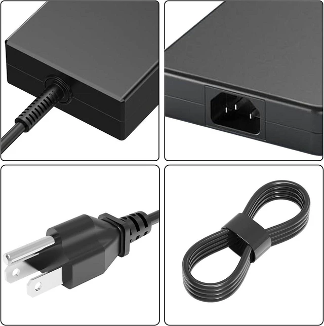 Alt view image 2 of 3 - 230W 19.5V 11.8A AC Laptop Charger Power Supply for Acer Nitro 17 AN17-71 AN17-51 AN17-41 AN17-41-R8N5 AN17-42-R61S AN17-71-75VK AN17-72-56FS AN17-72-734A Notebook Adapter with Cord