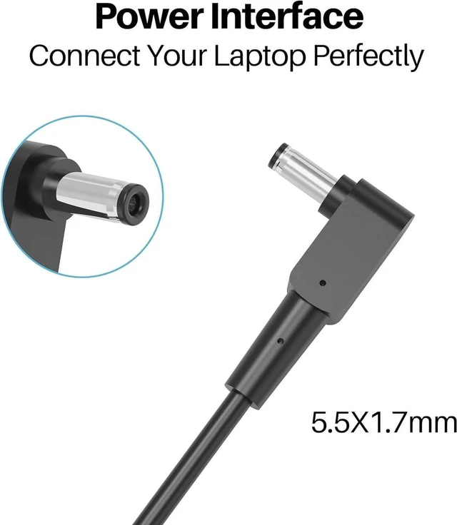 Alt view image 3 of 3 - 230W 19.5V 11.8A AC Laptop Charger Power Supply for Acer Nitro 17 AN17-71 AN17-51 AN17-41 AN17-41-R8N5 AN17-42-R61S AN17-71-75VK AN17-72-56FS AN17-72-734A Notebook Adapter with Cord