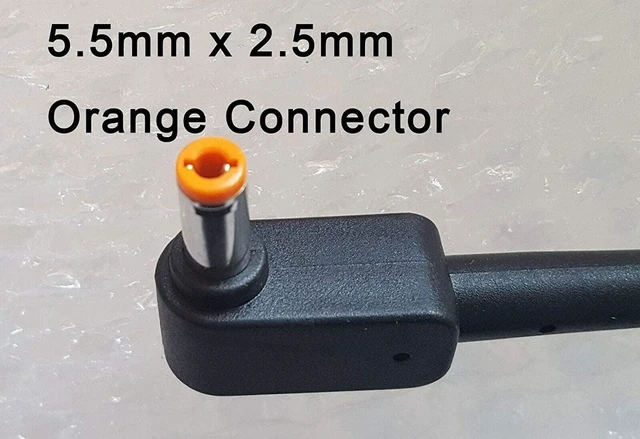 Alt view image 2 of 5 - Original 135W 19V 7.1A AC Adapter, 5.5x2.5mm Orange Tip for Acer Aspire vn7-591g-70jy vn7-591g-70tg VN7-791G Series Laptop Power Supply, NOT 5.5x1.7mm Purple Tip