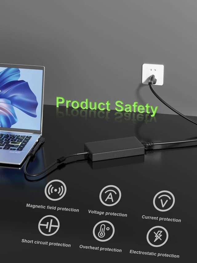 Alt view image 5 of 7 - 230W AC Laptop Charger Power Supply Compatible with Acer Nitro 5 16 17 14, Predator Helios Neo/Triton 16 14 300 500 Series AN16-51 AN17-41 AN515 AN517 PHN16-71 PH315-55 PT14-51 Gaming Notebook Adapter