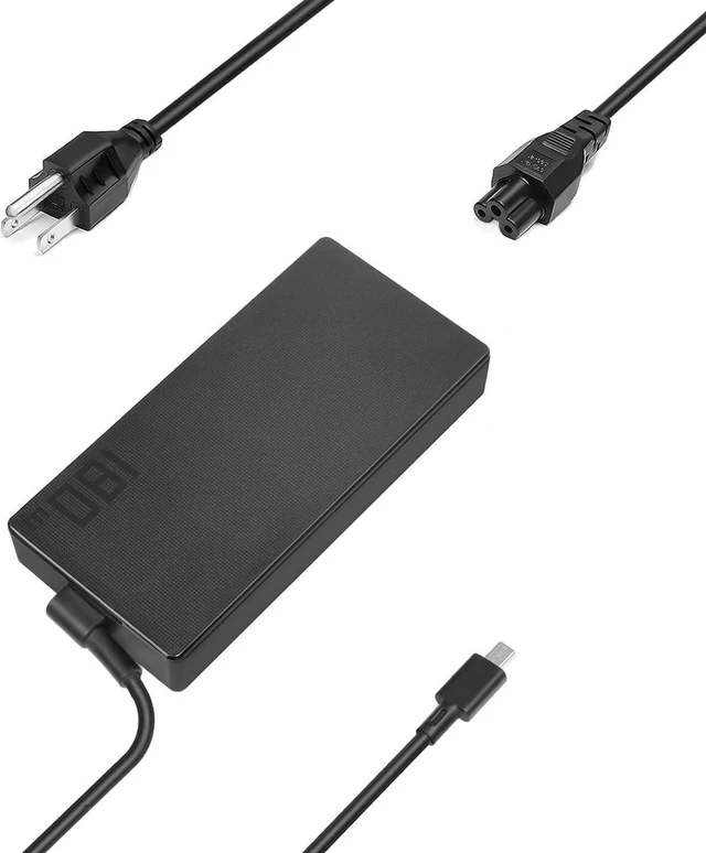 Main image of 180W AC Laptop Charger Compatible with ASUS ROG Zephyrus G14 ga403u ga403uv ga403uu ga403ui fa401u fa401uv fa401uu fa401ui v3607vu v3607vj, A22-180P1A ADP-180TB K Rectangle Connector Notebook Power