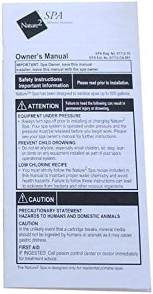 Alt view image 2 of 7 - Nature2 Spa Mineral Sanitizer 3 Pack W20750