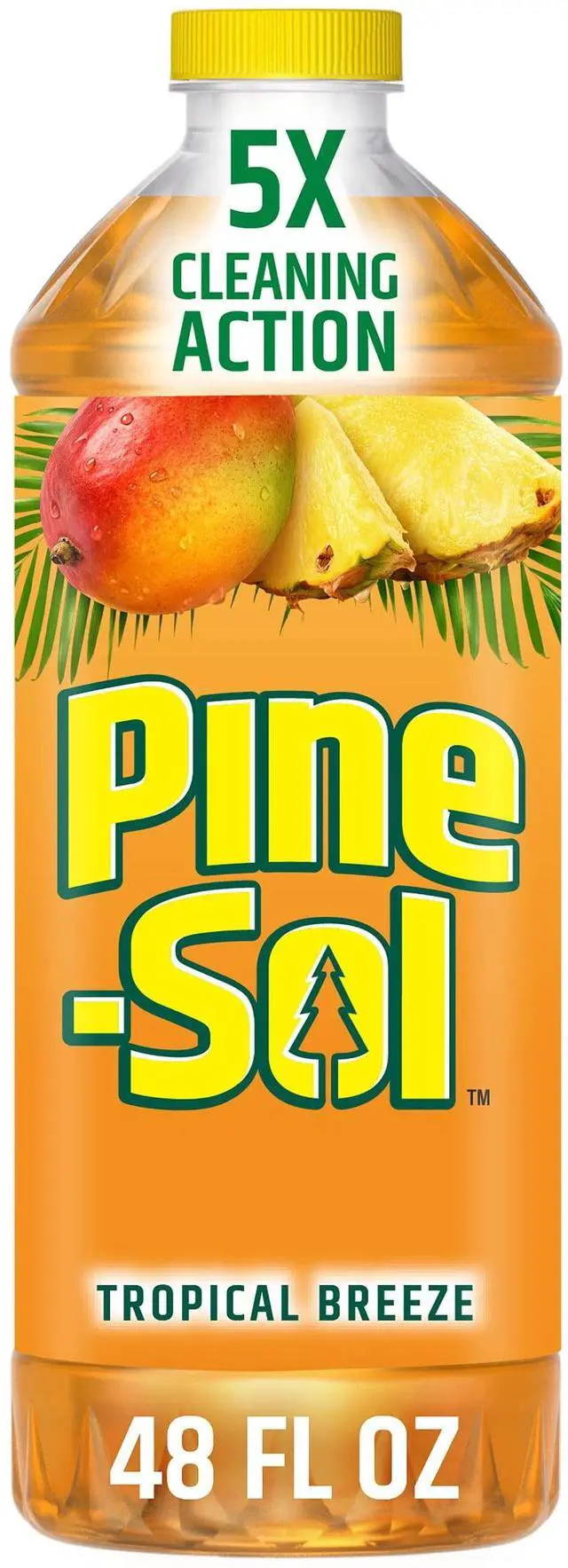 Alt view image 4 of 6 - Pine-Sol Multi-Surface All Purpose Cleaner, Tropical Breeze, 48 fl oz