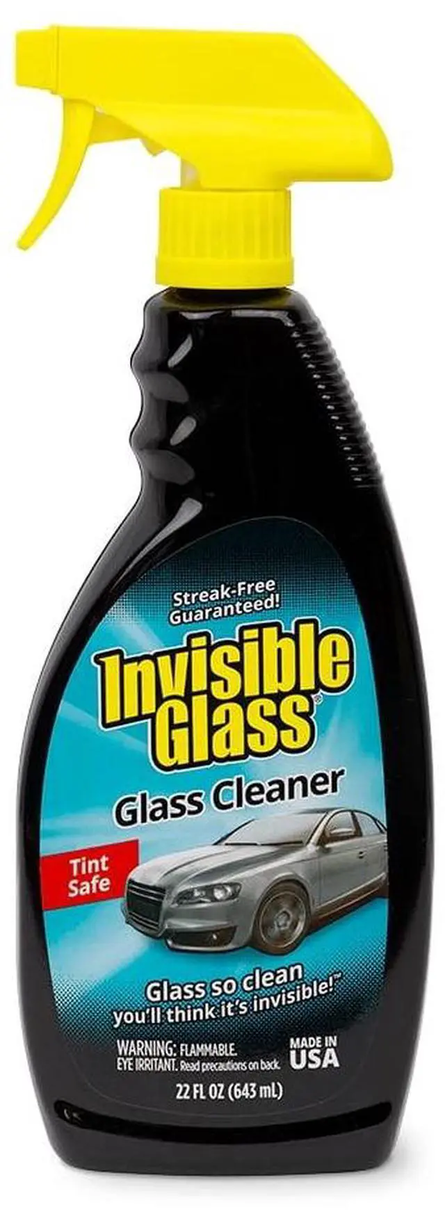 Main image of Invisible Glass 92164 Premium Glass Cleaner Spray Automotive and Home Window Cleaner, Ammonia-Free, Tint-Safe 22 fl oz, Pack of 1