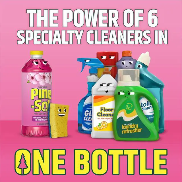 Alt view image 5 of 6 - Pine-Sol Multi-Surface All Purpose Cleaner, Cherry Blossom, 48 fl oz