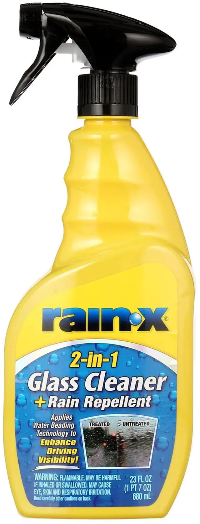 Main image of Rain-x Glass Cleaner + Rain Repellent, 23 oz - 5071268
