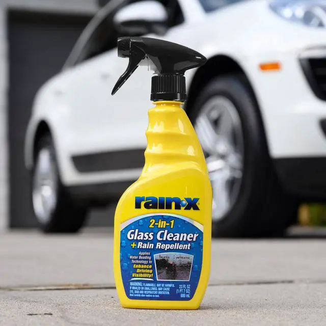 Alt view image 6 of 7 - Rain-x Glass Cleaner + Rain Repellent, 23 oz - 5071268