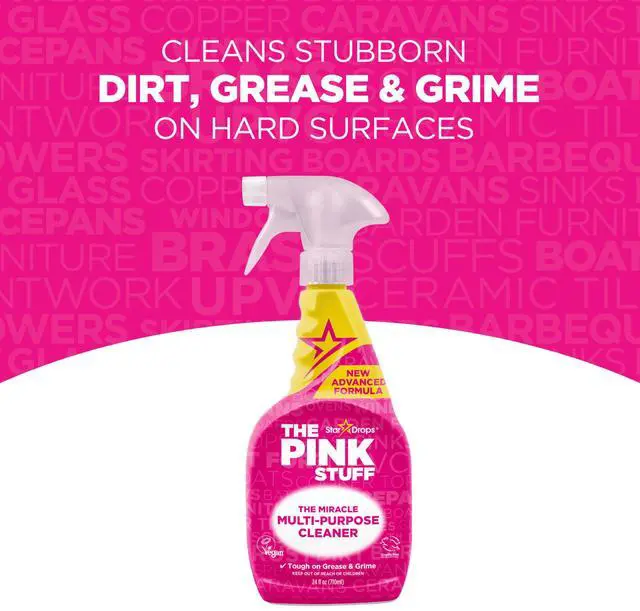 Alt view image 4 of 6 - The Pink Stuff, Miracle Multi-Purpose Cleaner Spray, 24 fl oz