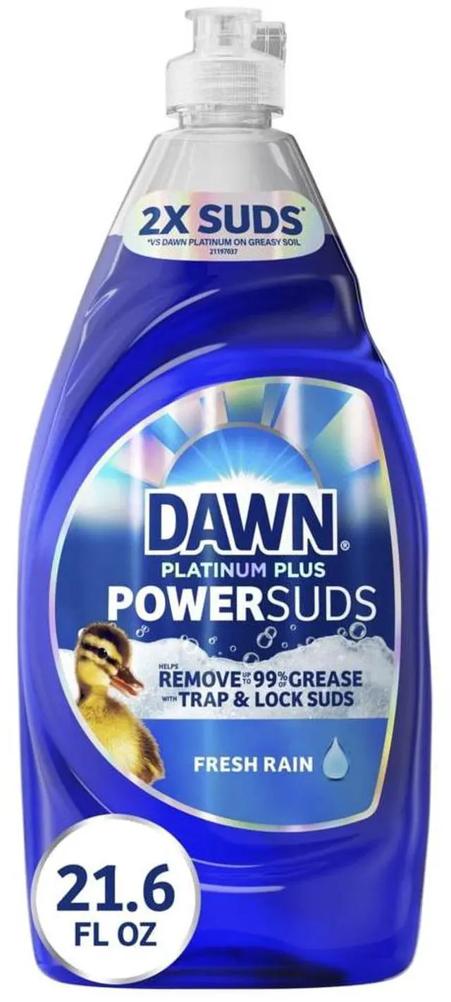 Main image of Dawn Platinum Plus PowerSuds Liquid Dish Soap, 21.6 oz. Bottle