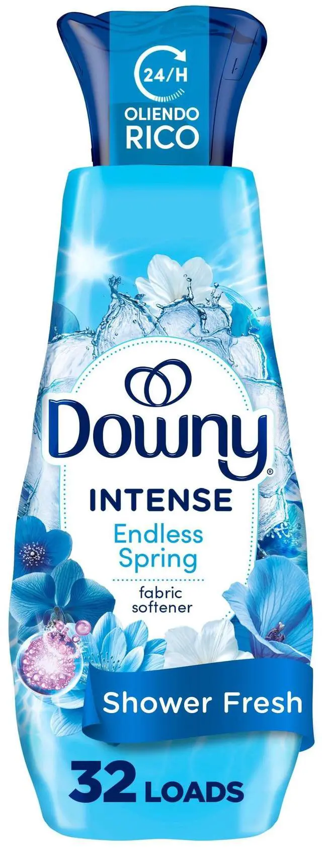 Main image of Downy Intense Fabric Softener, Endless Spring, 24 fl oz, 32 Loads