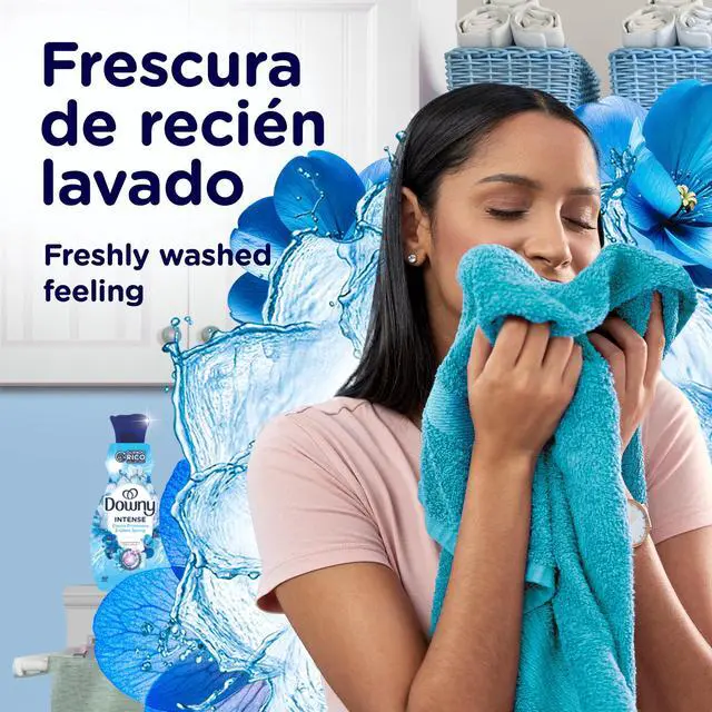 Alt view image 7 of 7 - Downy Intense Fabric Softener, Endless Spring, 24 fl oz, 32 Loads