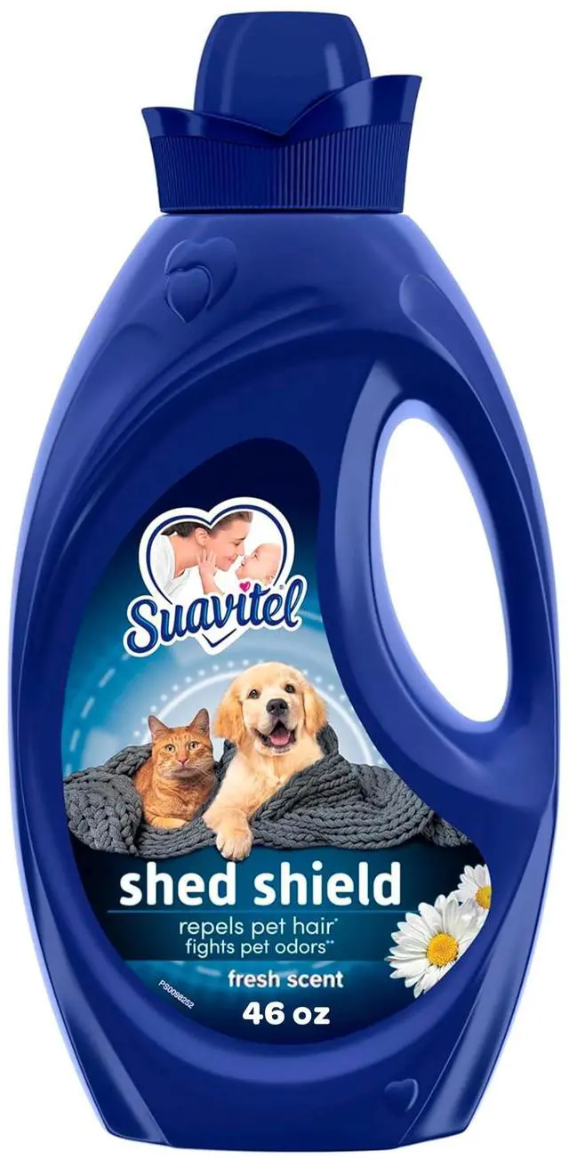 Main image of Suavitel Shed Shield Liquid Fabric Softener and Conditioner, Fresh Scent, 46 fl oz