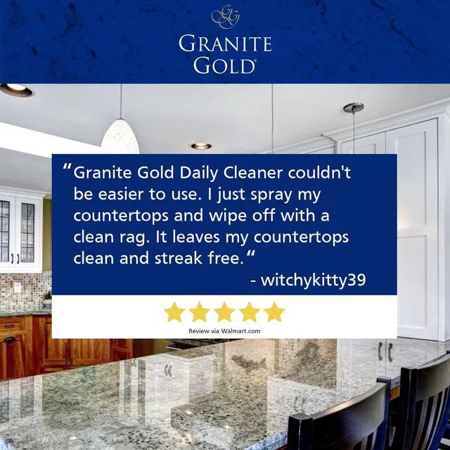 Alt view image 5 of 7 - Granite Gold Daily Cleaner for Granite, Marble, Quartz and More, Spray Bottle, 24 fl oz