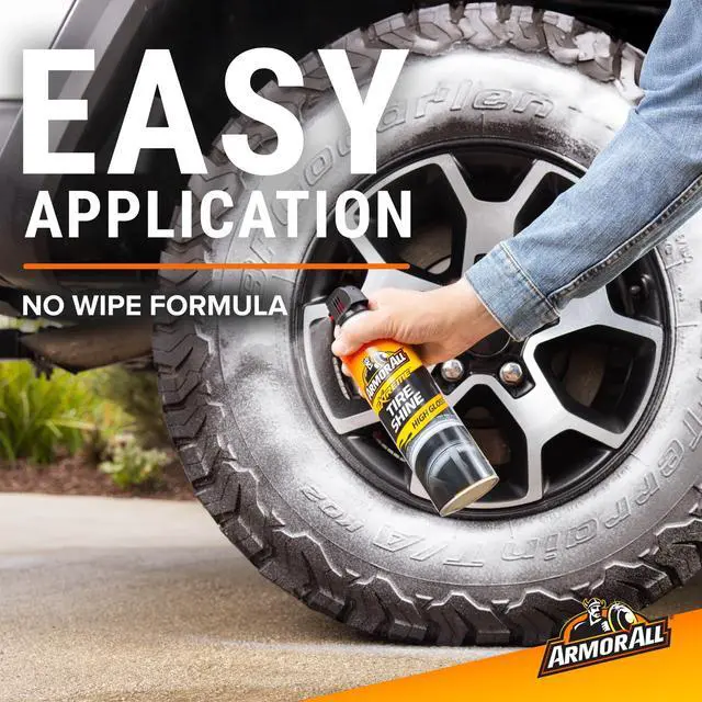 Alt view image 6 of 6 - Armor All Extreme Tire Shine Spray, Holiday Stocking Stuffers, 15 fl oz Bottle