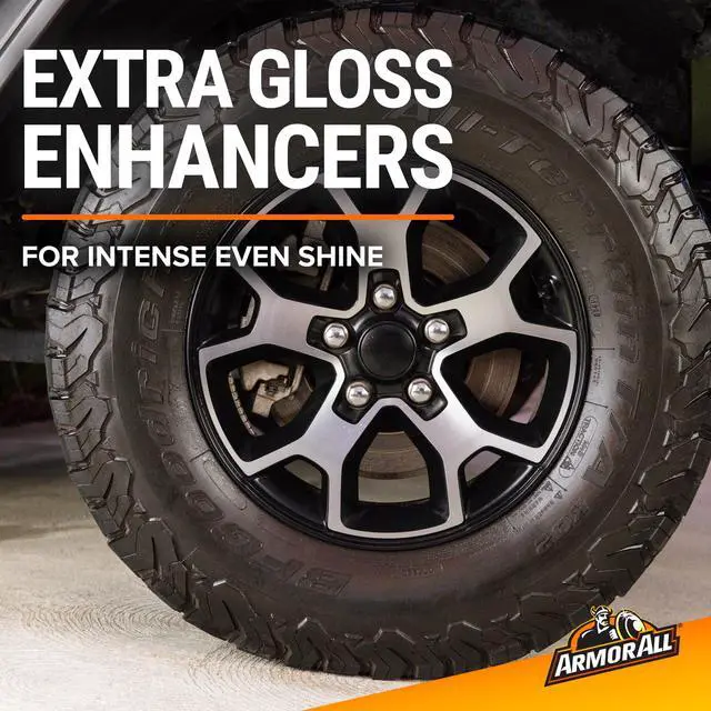 Alt view image 2 of 6 - Armor All Extreme Tire Shine Spray, Holiday Stocking Stuffers, 15 fl oz Bottle