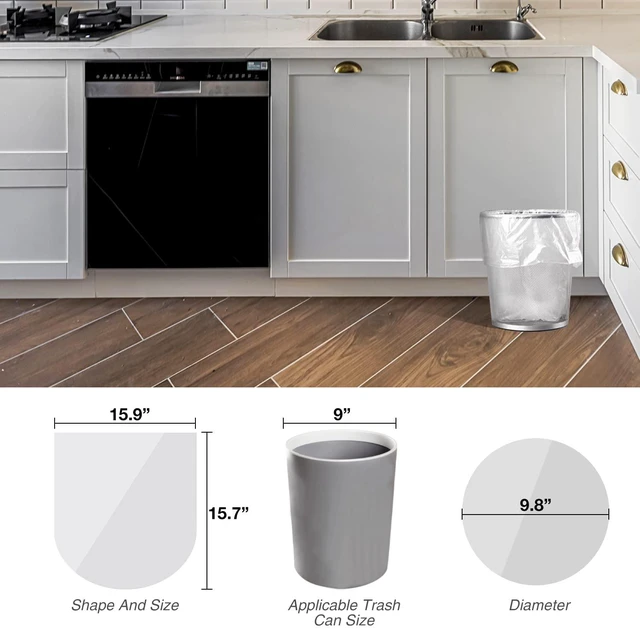 Alt view image 6 of 6 - Charmount 1.2 Gallon Small Trash Bags, 102 Count
