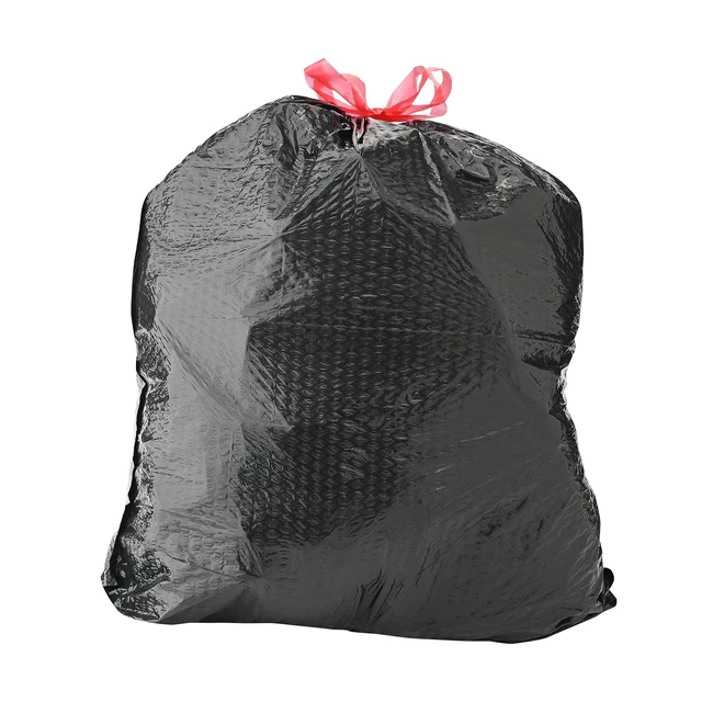 Alt view image 3 of 6 - Amazon Basics Flextra 30 Gallon Multipurpose Drawstring Trash Bags, 50 Count, Tear Resistant