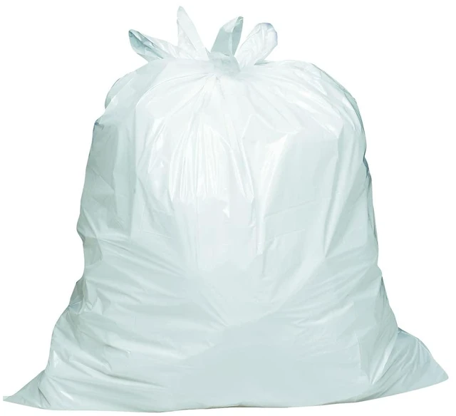 Alt view image 2 of 6 - Amazon Basics Small 4Gallon Trash Bags with Flap Ties, Fresh Scent, Odor Control, 0.5mil Thick, 80Count