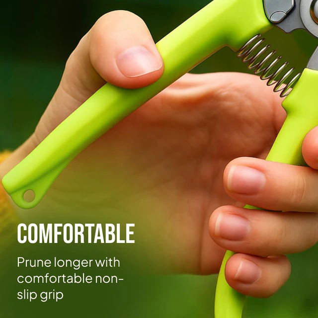 Alt view image 5 of 5 - 2-Pack Stainless Steel Gardening Scissors, Pruning Shears and Clippers