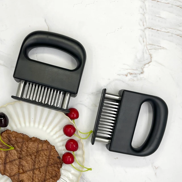 Alt view image 4 of 6 - 48 Stainless Steel Blades Meat Tenderizer Tool for Kitchen