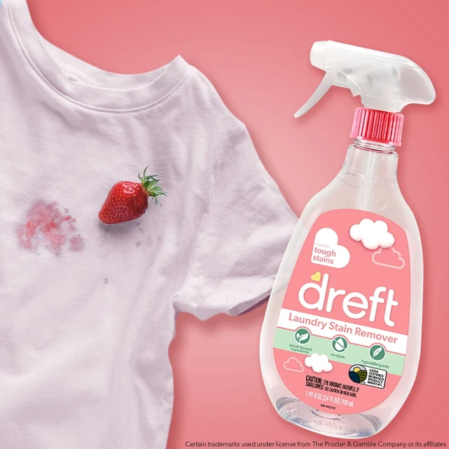 Alt view image 5 of 6 - Dreft Plant Based Baby Spray and Wash Laundry Stain Remover, 24 oz