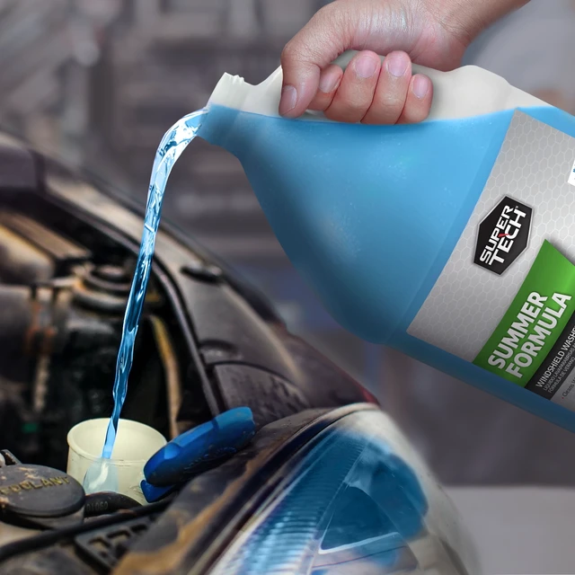 Alt view image 6 of 6 - Super Tech Summer Formula +32F Windshield Washer Fluid, 2 Pack, 1 Gallon