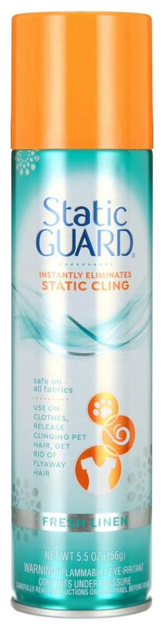 Main image of Static Guard Anti-Static Spray, Fresh Linen Scent, 5.5 oz Spray Can