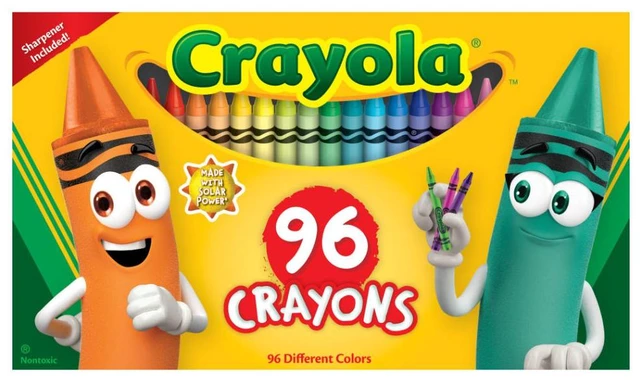 Main image of Crayola Crayon Set, 96 Ct, Classroom Must Haves, Back School Supplies for Teachers and Students, Coloring Gift for Kids, Ages 4+