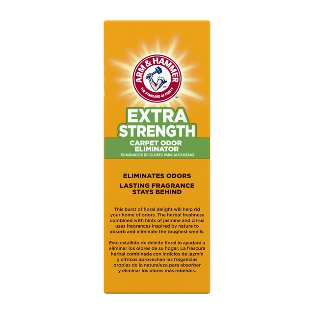 Alt view image 5 of 5 - ARM & HAMMER Extra Strength Carpet Odor Eliminator Powder, 3-Pack, 30 oz, Fresh Scent
