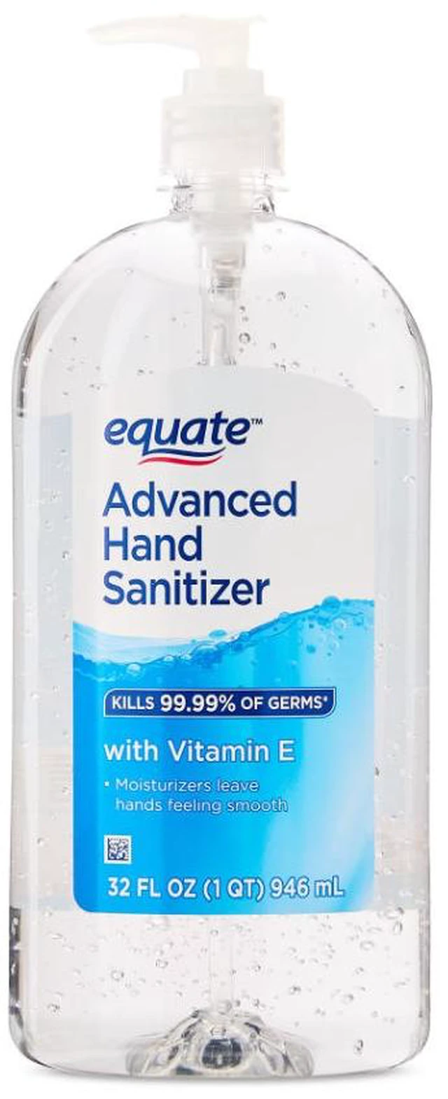 Main image of Equate Advanced Hand Sanitizer with Vitamin E, 32 fl oz