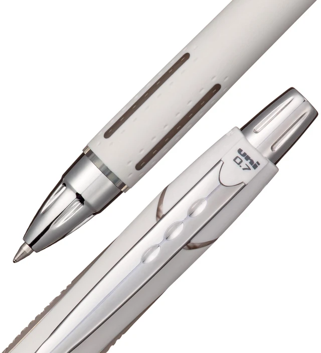 Alt view image 3 of 6 - Uni-ball Jetstream 0.7mm Fine Point Retractable Ballpoint Pens, Black Ink, 4 Count
