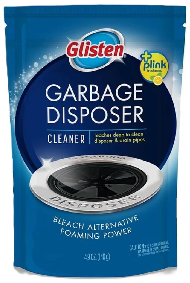 Alt view image 2 of 2 - Glisten Disposer Care Cleaner Lemon Scent, 4 Packets