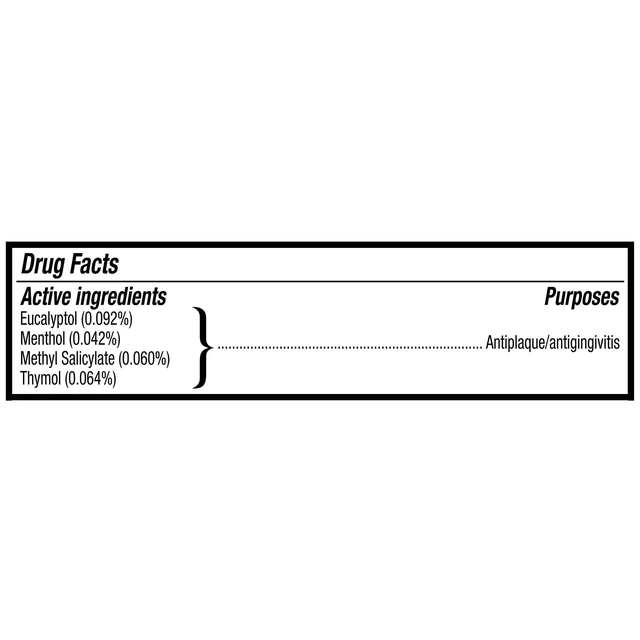 Alt view image 4 of 6 - Equate Antiseptic Mouthwash Blue Mint 1.5L