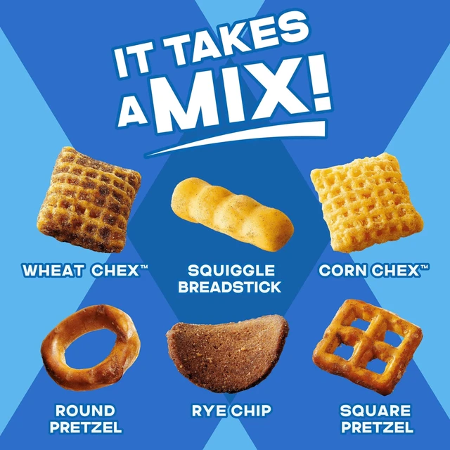 Alt view image 2 of 5 - Chex Mix Snack Mix Traditional Original Recipe Multipack 10Ct 17.5oz